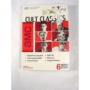 DVD Cult Classics Horror scary movies 6 AMC night living dead horror night tide